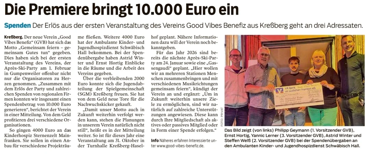Musikkonzert von Steffen Welss - Good Vibes Benefiz